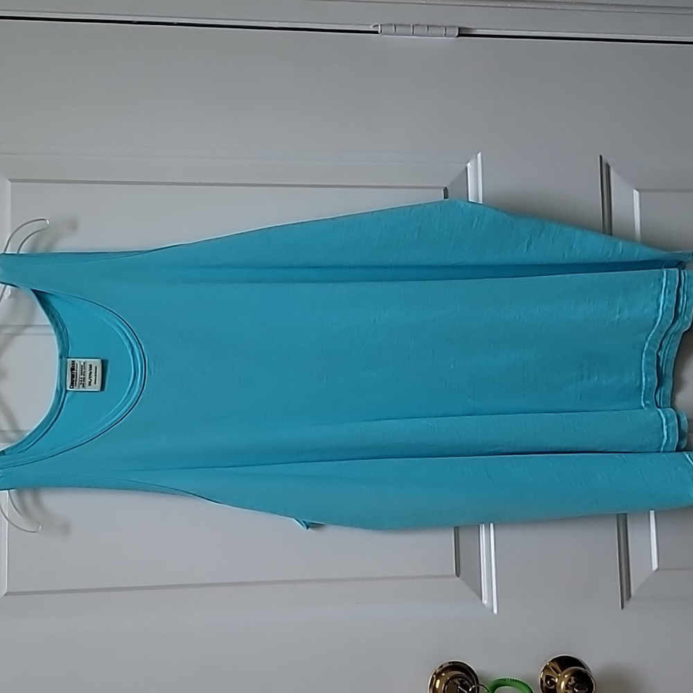 Man's Turquoise Tank Top